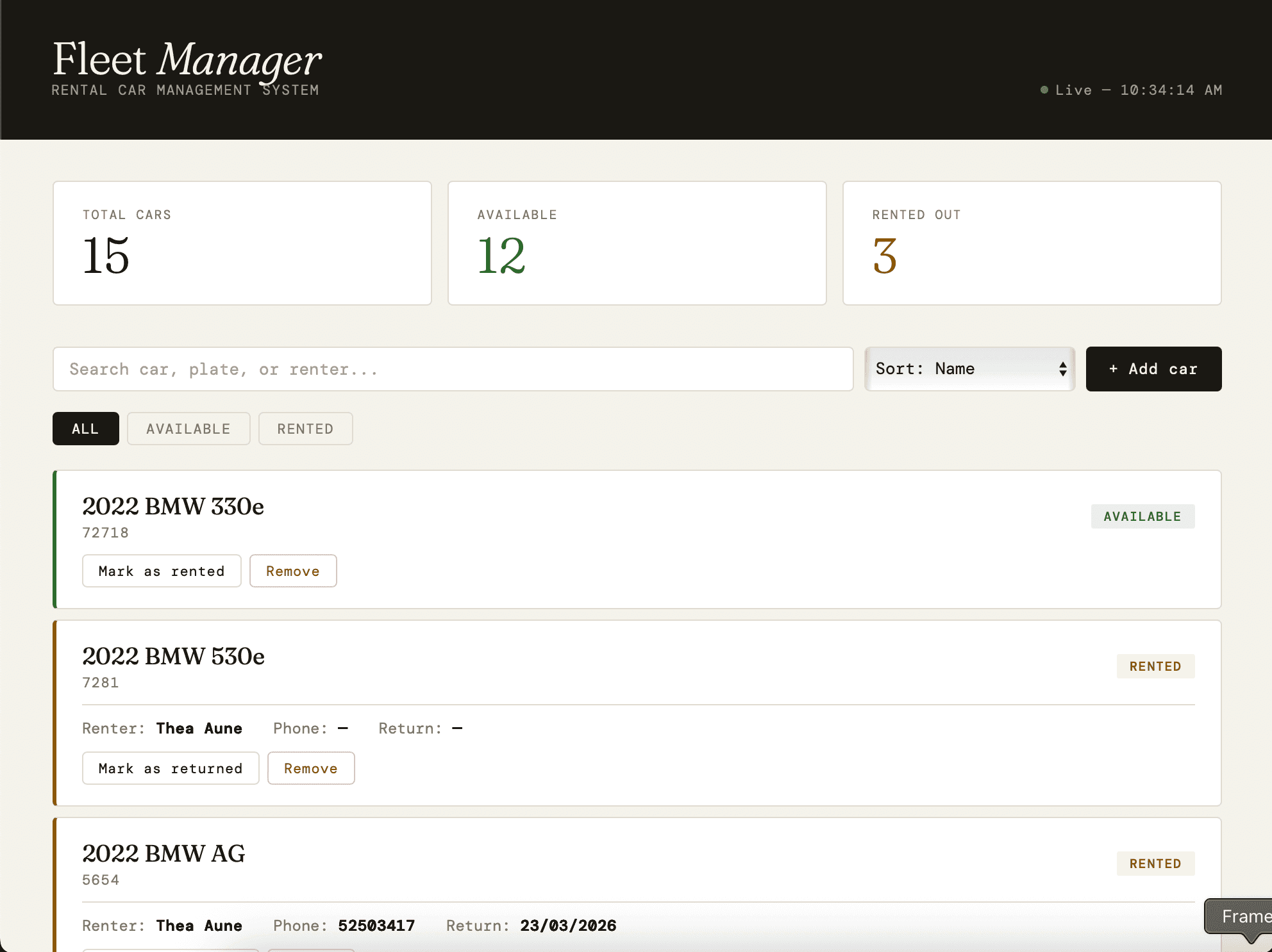 Fleet Manager